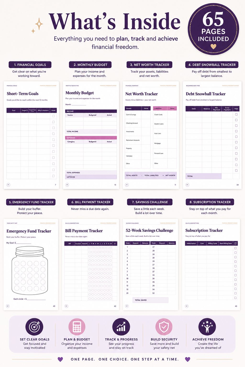 Financial Freedom Planner