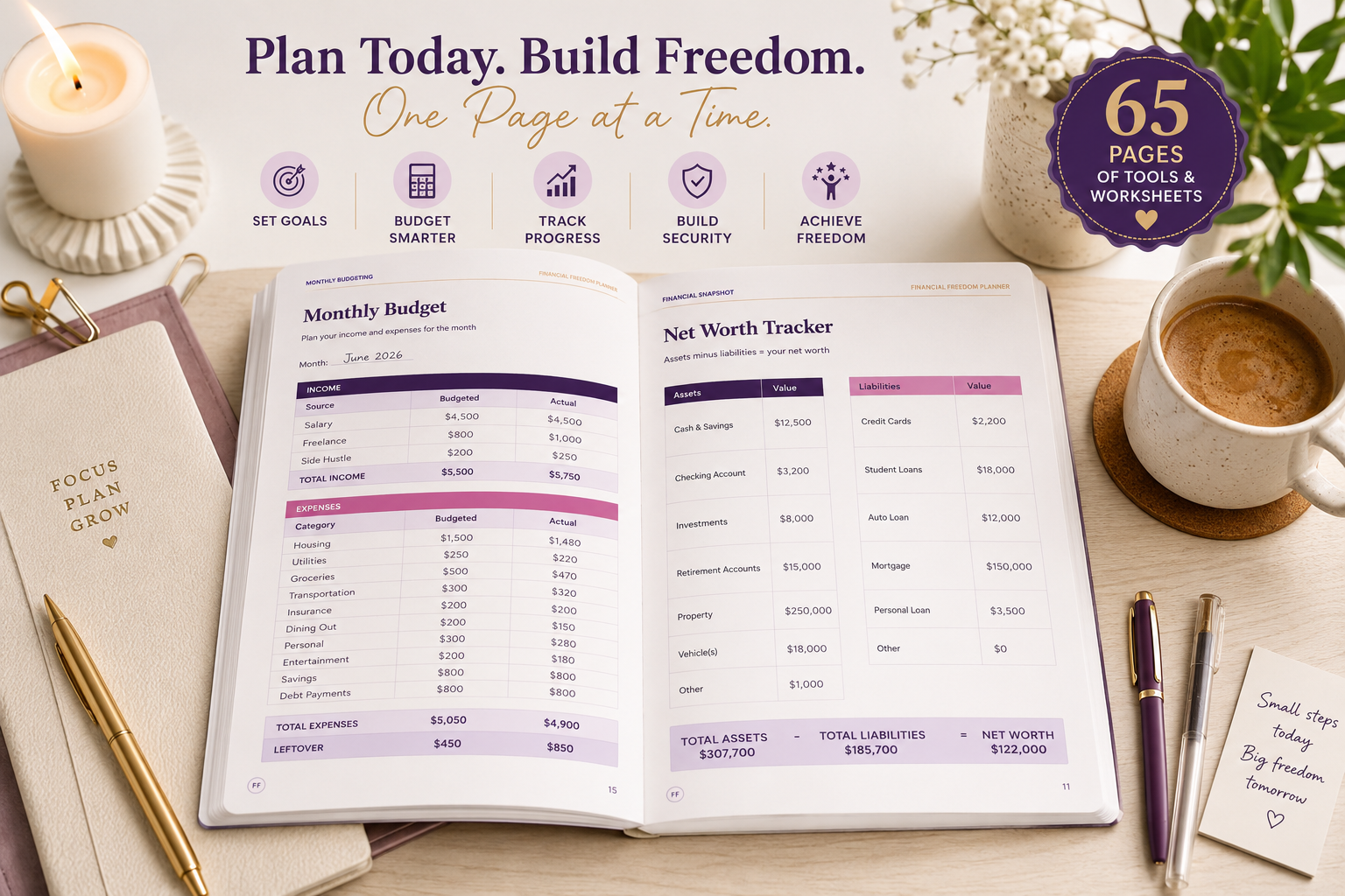 Financial Freedom Planner